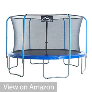 SKYTRIC Trampoline with Top Ring Enclosure System