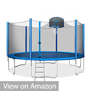 Merax Trampoline with Safety Enclosure Net