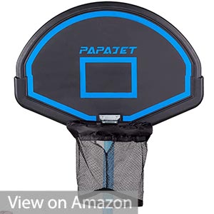 PAPAJET Trampoline Basketball Hoop