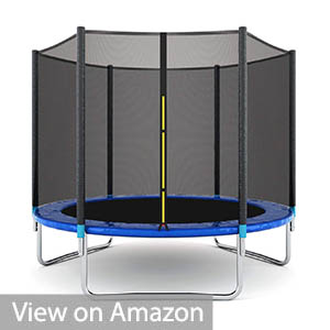 Giantex Trampoline with Safety Enclosure Net