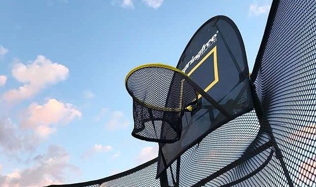 What is a Trampoline Basketball Hoop?