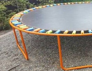 Paint the Trampoline Frame